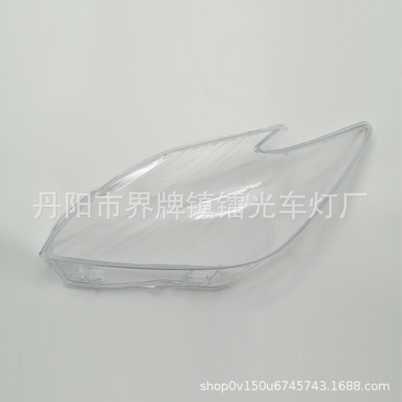 Applicable to 2010-2012 Toyota Prius Prius front headlight cover transparent PC cover headlight mask