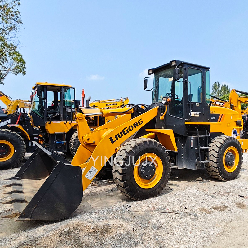Venta de Liugong Lingong XCMG 30 tipo 50 noventa por ciento nuevo cargador de carretilla de caída en stock