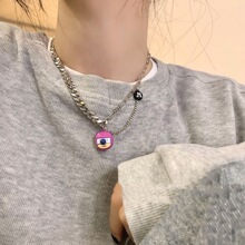 卡通可爱~魔法师库拉项链女ins潮嘻哈甜酷风卫衣链时尚百搭配饰男