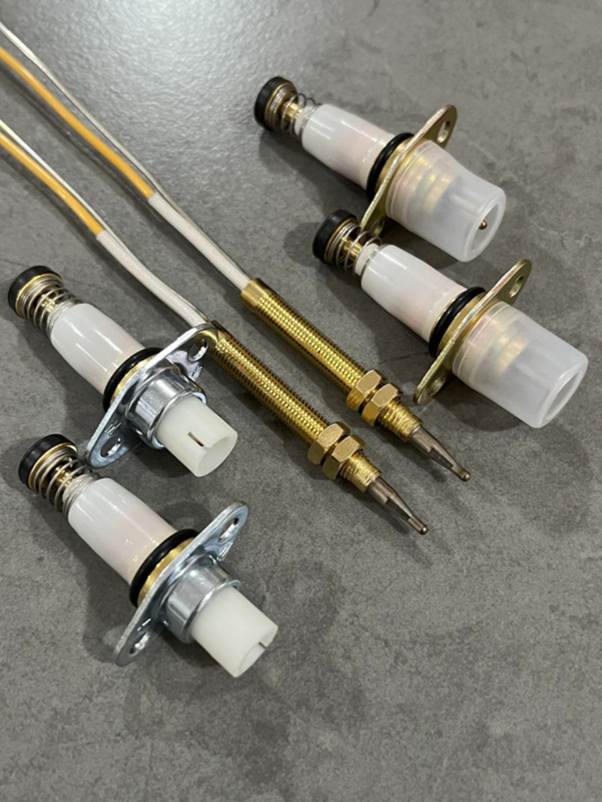 铜针热电偶感应针探头电磁阀阀体燃气灶煤气灶具熄火保护通用配件