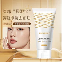 Hanboli Отшелушивающий гель с коричневым сахаром Глубоко очищает поры Увлажняющий Увлажняющий гель для улучшения шероховатости и сухости