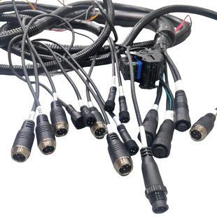 4p���Rһ�ֶ���܇�ddvd��푹��ž��ӹ�GX12-4PIN��ˮ�����Դ��