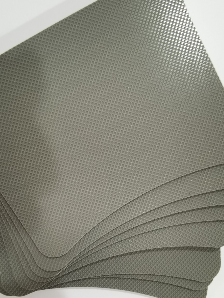 硅胶垫片，格纹防滑硅胶自粘灰色黑色白色硅胶垫硅胶脚垫