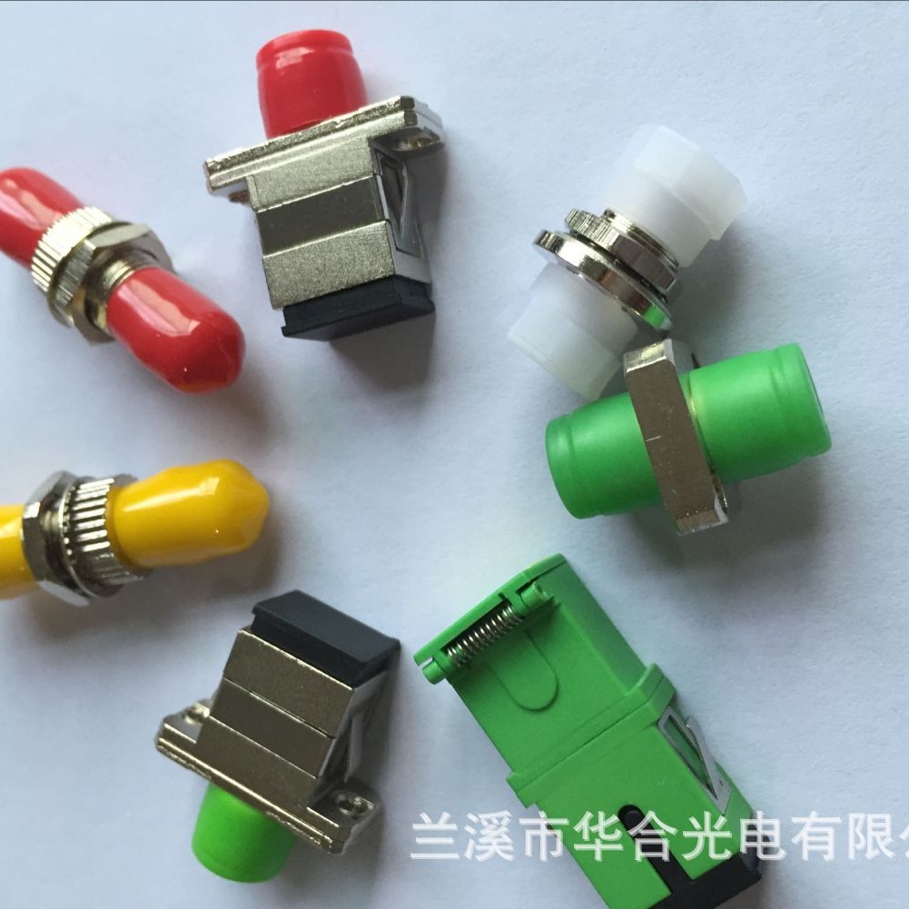 【特卖】ST光纤适配器光纤耦合器FC-ST ST-ST 全铜（厂家直销）