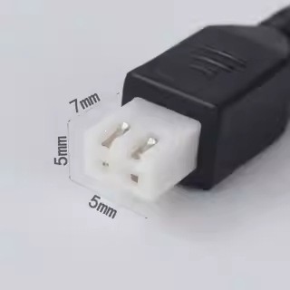 Car Front-Mounted Reversing Radar Probe Extension Cable Sensor Connection Extension Cable 2-Pin 4.5m Data Transmission Cable