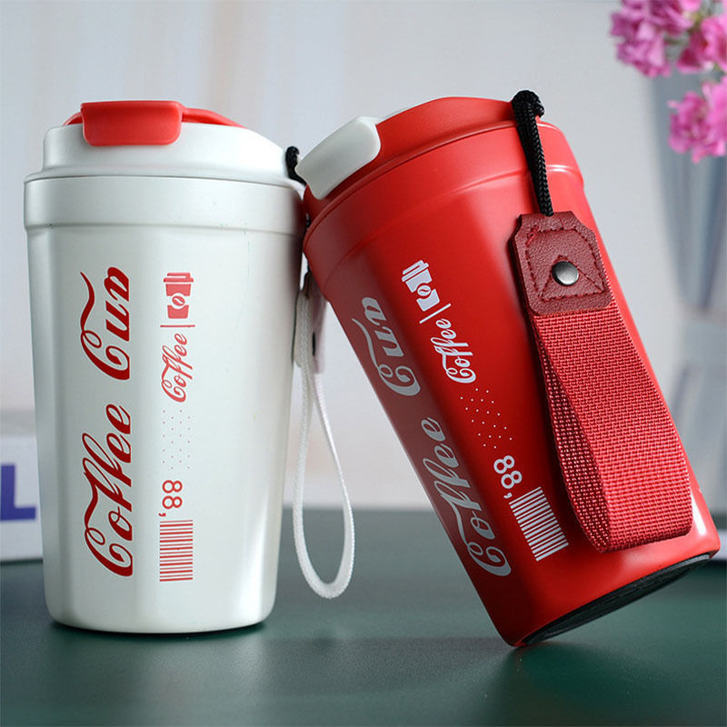 Internet Celebrity Octagonal Diamond-Shaped Cola Coffee Cup Stainless Steel Thermos Cup Car Accompanying Cup Portable Water Cup Cold Cup Internet Celebrity Octagonal Diamond-Shaped Cola Coffee Cup Stainless Steel Thermos Cup Car Accompanying Cup Portable Water Cup Cold Cup