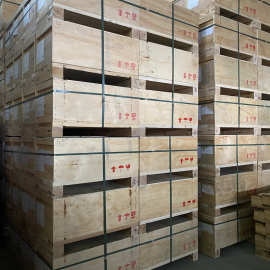 二手铜箔包装木箱运输物流旧木箱欧标围板箱出货用结实耐用