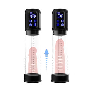 New Men's Spa Airplane Cup Intelligent Electric Digital Display Negative Pressure Pinch Penis Boer and Sensitization Endurance Trainer