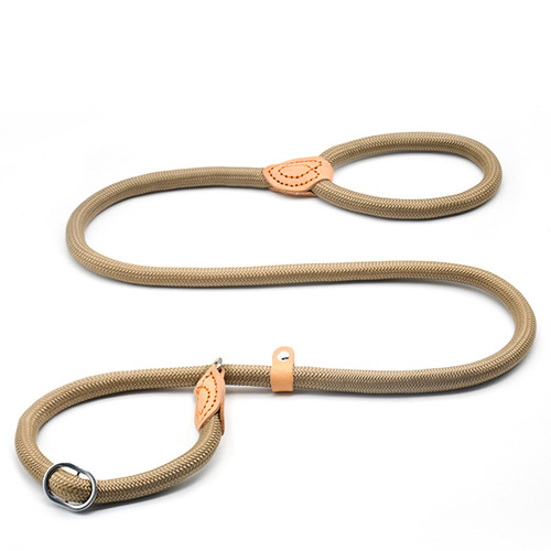 Dog leash P rope small and medium-sized dogs explosion-proof dog walking chain lengthened thick leash P chain hot sale