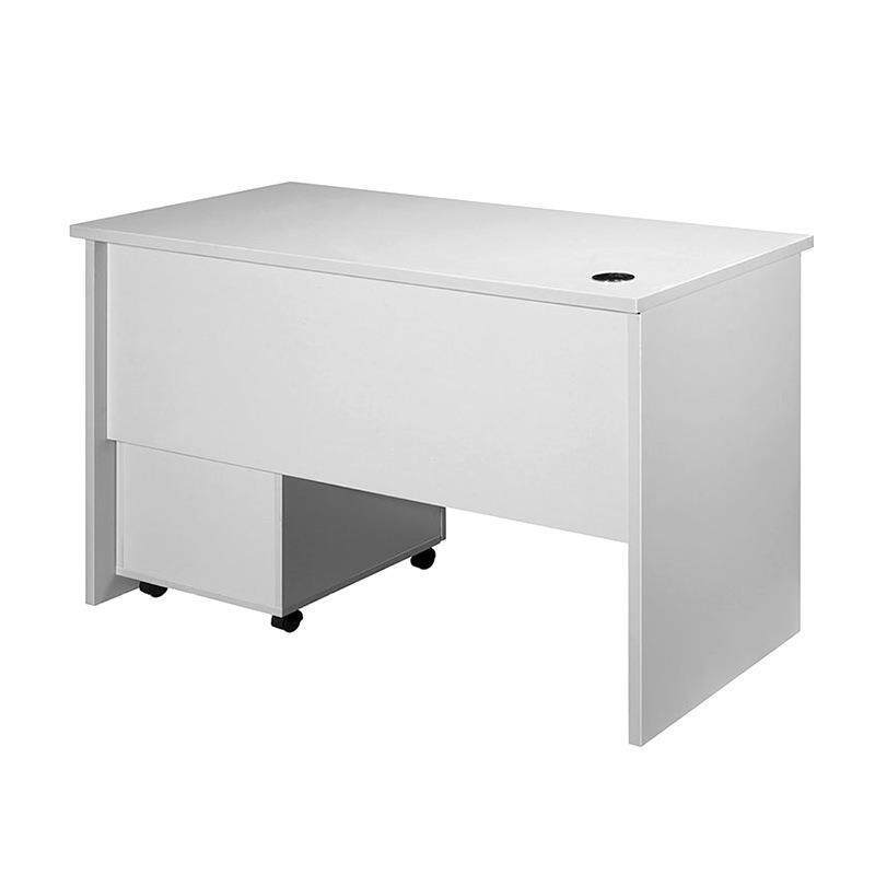 Mesa de oficina de madera fresca ejecutiva oficina de escritorio de computadora de oficina de personal de empresa fábrica de combinación