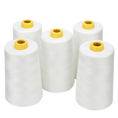 402 Polyester Sewing Thread 500g Black and White Straight Locking Thread Pagoda Thread Sewing Machine Thread Direct Supply from Manufacturer