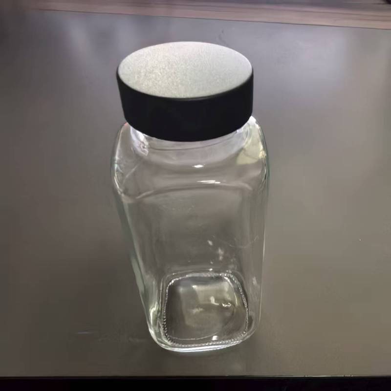 キッチン用正方形ガラス調味料瓶 密閉防湿 バーベキュー調味料瓶 アマゾン ペッパーパウダー クミンパウダー 調味料入れ|undefined