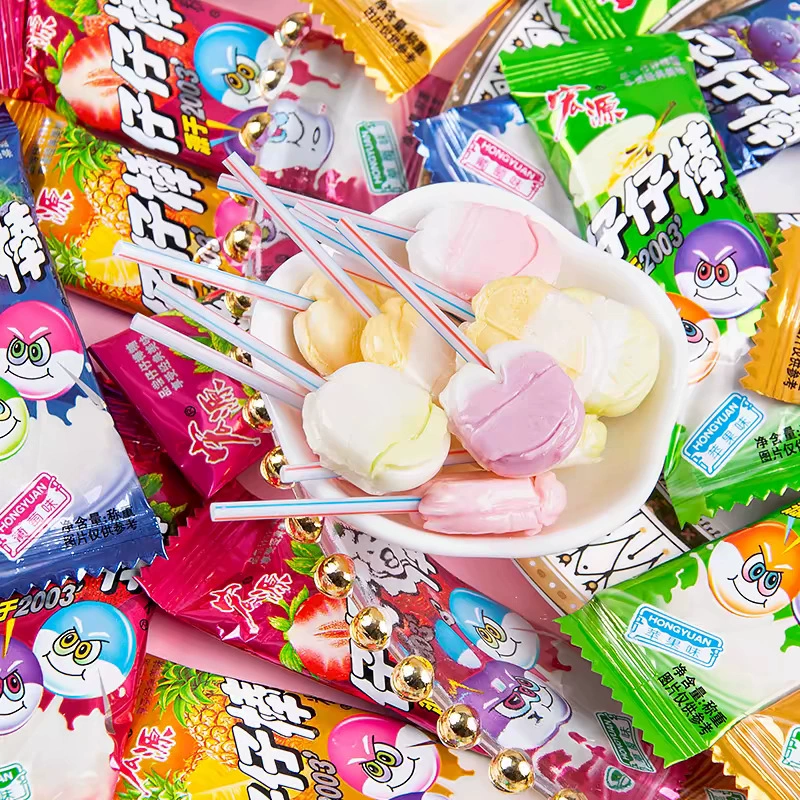 Хайп-бренд Zaizai Lollipop Интернет-знаменитость горячие детские конфеты оптовые детские закуски и перекусы вкус в детстве