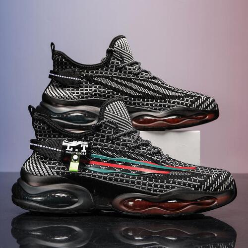 Men's Shoes 2025 Spring Daily Interweave Versatile Comfort Korean Style Mesh Casual Youth Sports Leisure Shoes