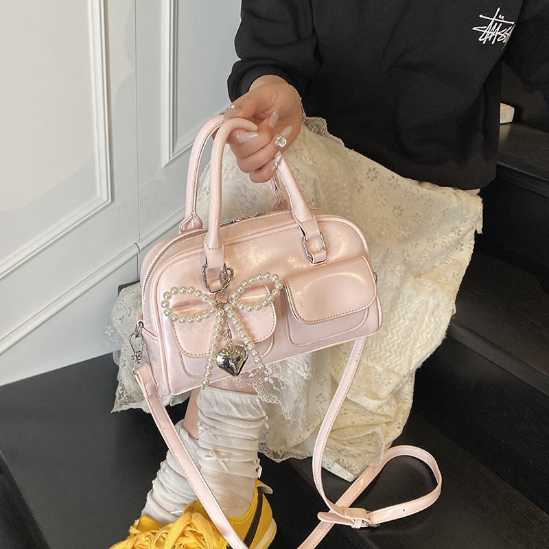 Bolso de mujer de Boston con axila simple de nicho de Corea del Sur