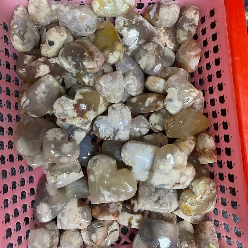 天然玛瑙爱心火苗创意摆件水晶小摆件桌面摆件手工雕刻件装饰 图 9