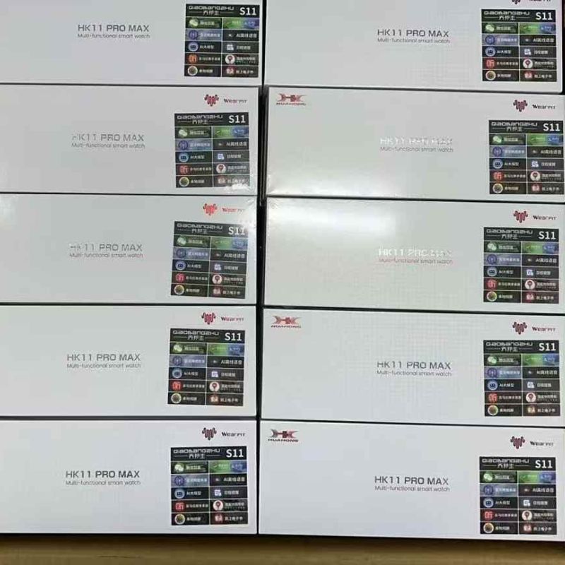 Reloj inteligente HK con grabación de inteligencia artificial, música Bluetooth y funciones inteligentes, modelo Joe Boss HK11Promax.