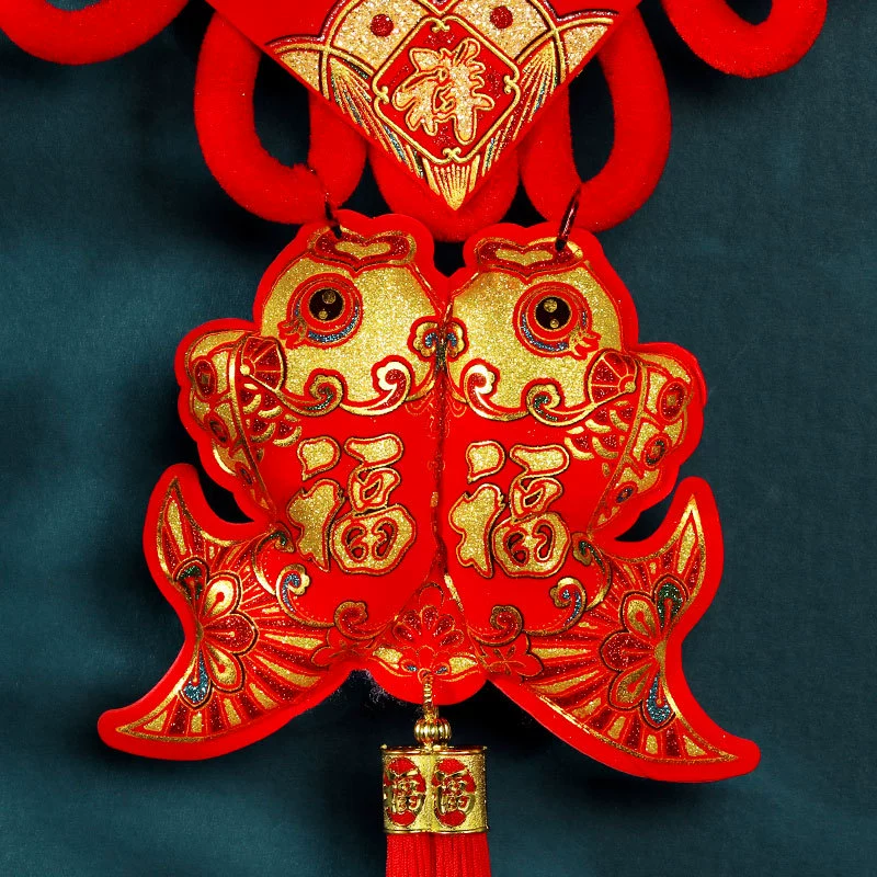 Chinese pendant, decorations for living room, festive protective amulet, layout