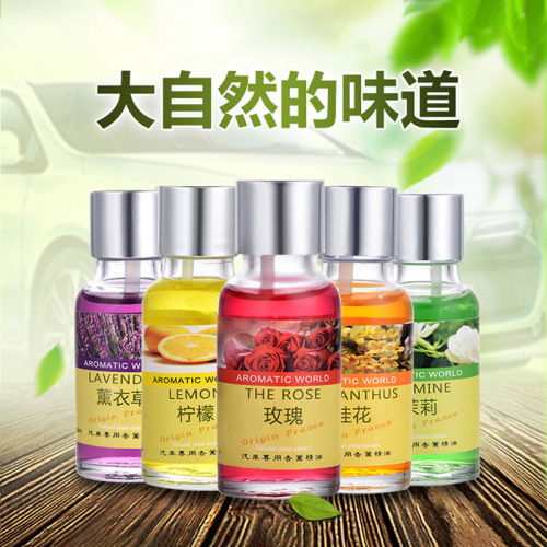 Aromatherapy essential oil perfume car seat refill 10ml car deodorant deodorant purifier floral fragrance