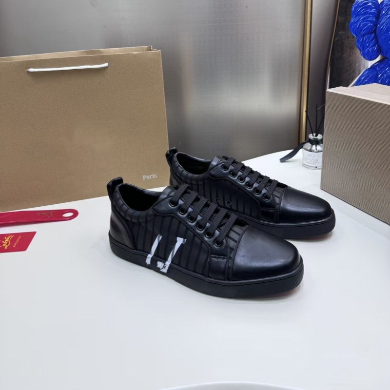 Black printed letters