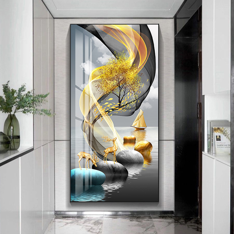 福禄延绵-JKS04铝合金属边框+钢化晶瓷工艺