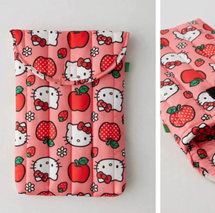 Japanese Style Cartoon Cute Hellokitty Cat Tablet 13inch Computer Tablet Liner Bag Protective Cover