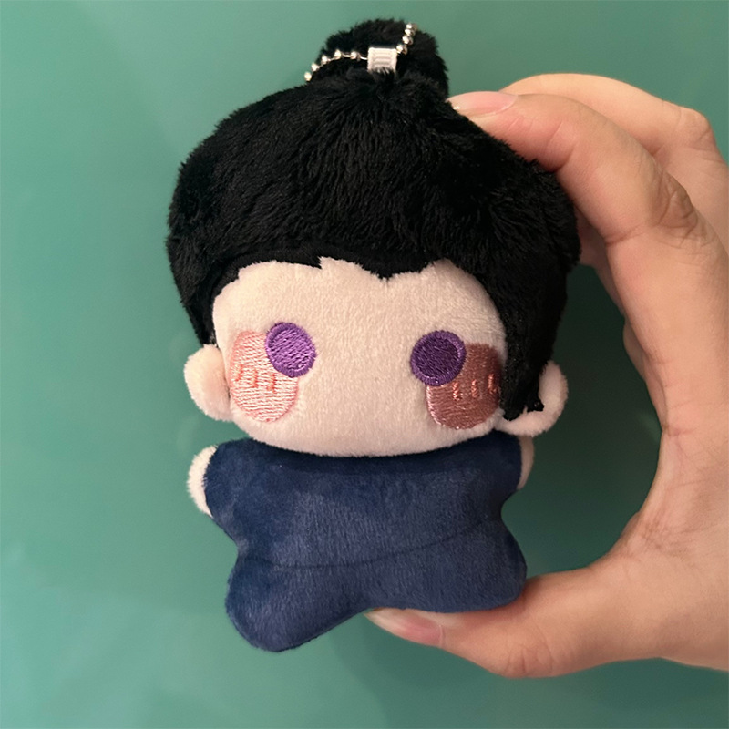 Muñeca hechiza, animación manual, juguetes de peluche periféricos, cinco muñecas Wu Wu, colgante pequeño, regalo de cumpleaños, muñeca al por mayor