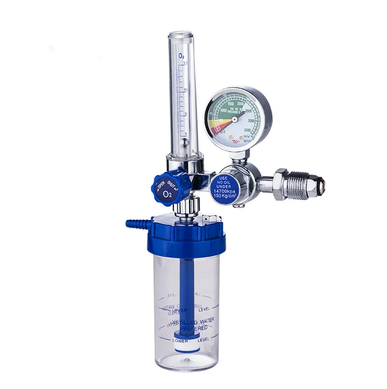 浮标式氧气吸入器 氧气瓶压力表 输氧吸氧用器具负压吸引阀出口款
