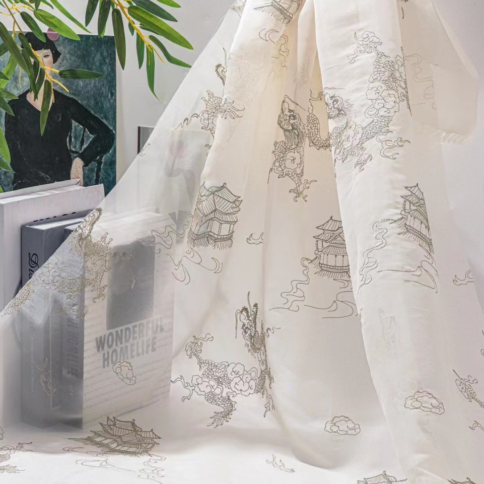 女装童装网布绣花网眼布细密网布服装网布