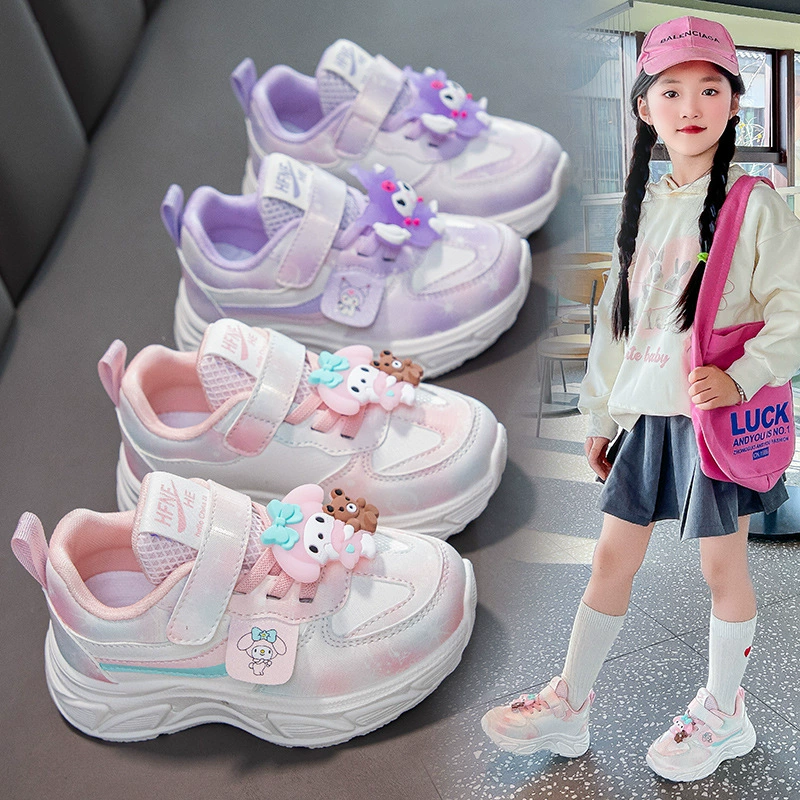 Детская спортивная обувь для девочек папа 2024 новые девушки