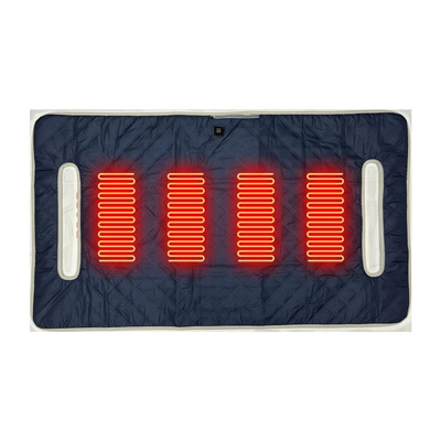 Seat cushion, seat cover USB Heated Seat Cushion Winter - navy-blue-132cm80cm