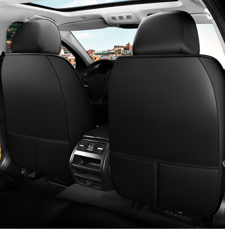 New Amazon Foreign Trade Model Five-Seater Full Leather Diamond-Shaped All-Season Comfortable Breathable Car Seat Cushion Cover