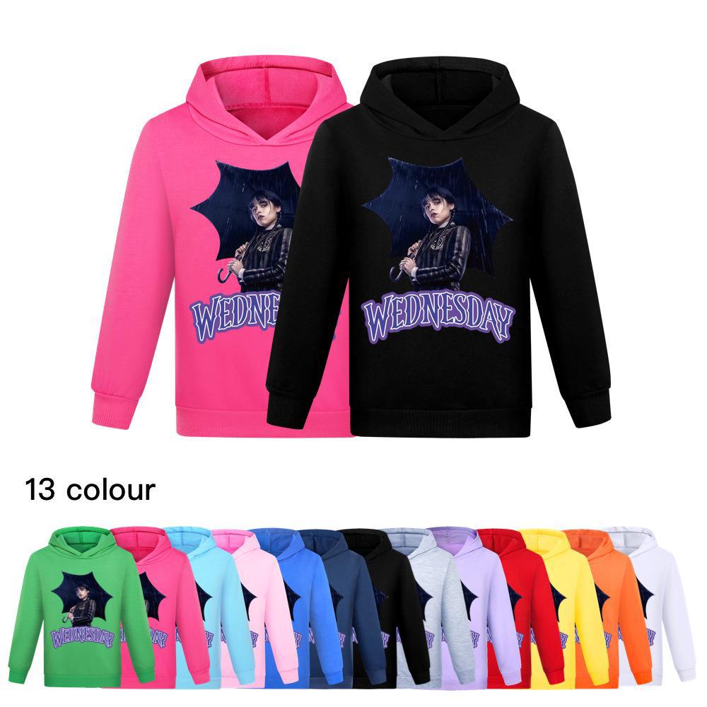 Boys and girls' hooded top hoodie sweats...