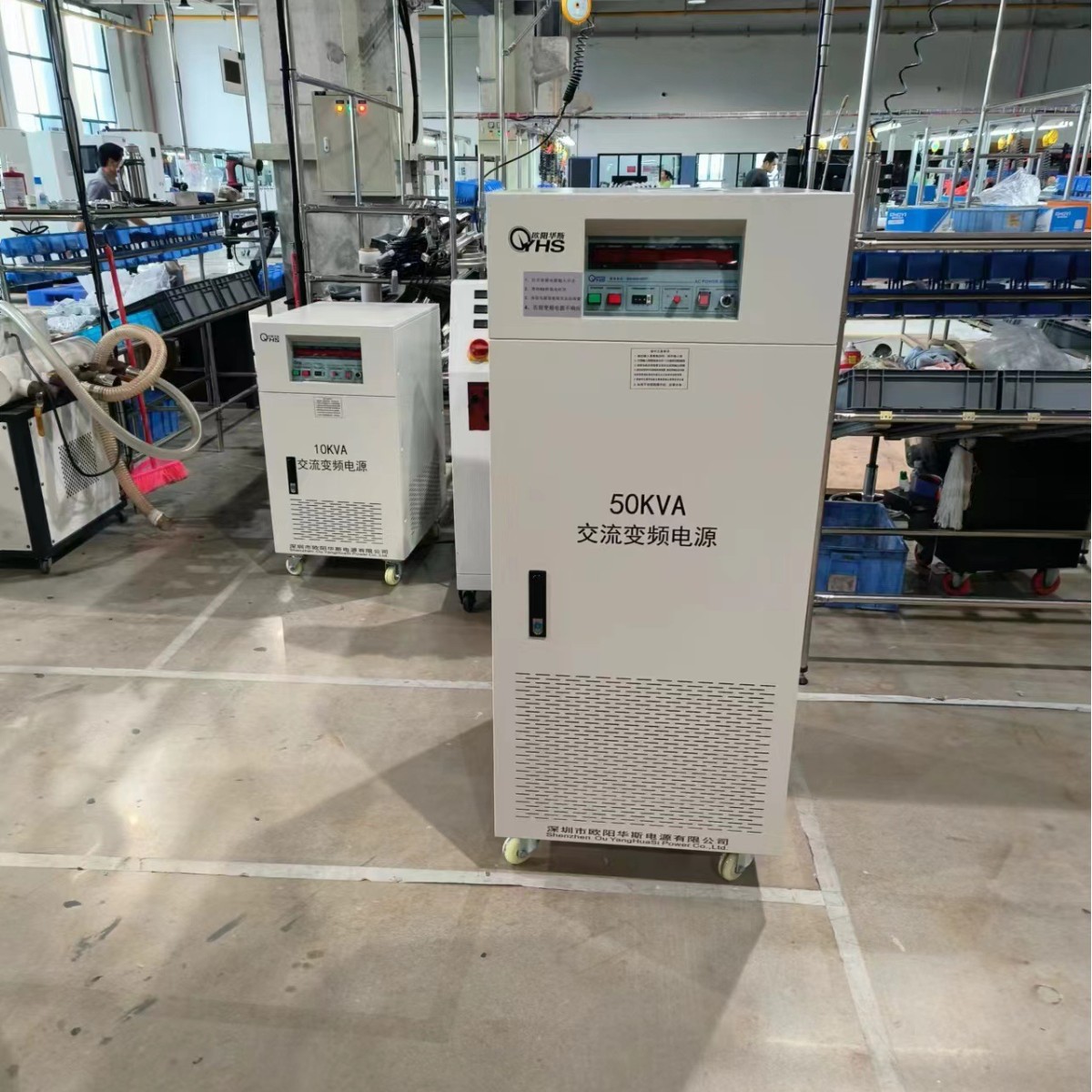 ŷ����˹����50KVA��Ƶ��Դ������ݸ̨�ʹ��������480V 60HZ