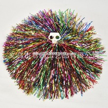 彩色啦啦花 啦啦操花球 拉拉队手花 六色彩球 运动会手拿道具