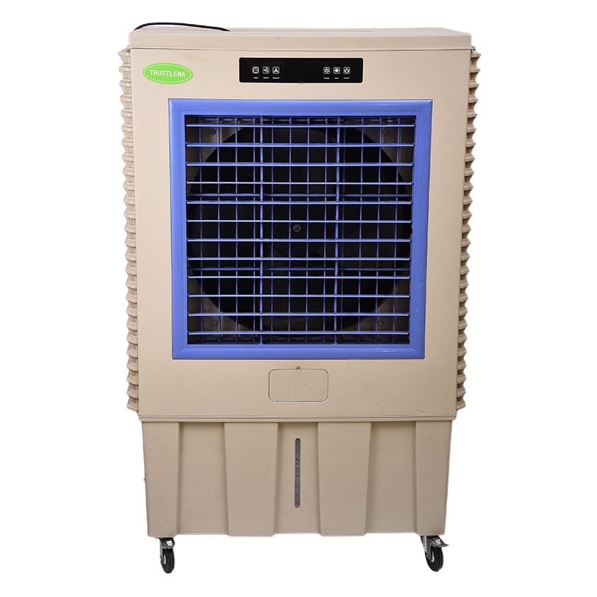 Fábrica al por mayor industrial-Grado móvil ventilador fábrica almacén de refrigeración control remoto tres parabrisas más agua aire acondicionado ventilador