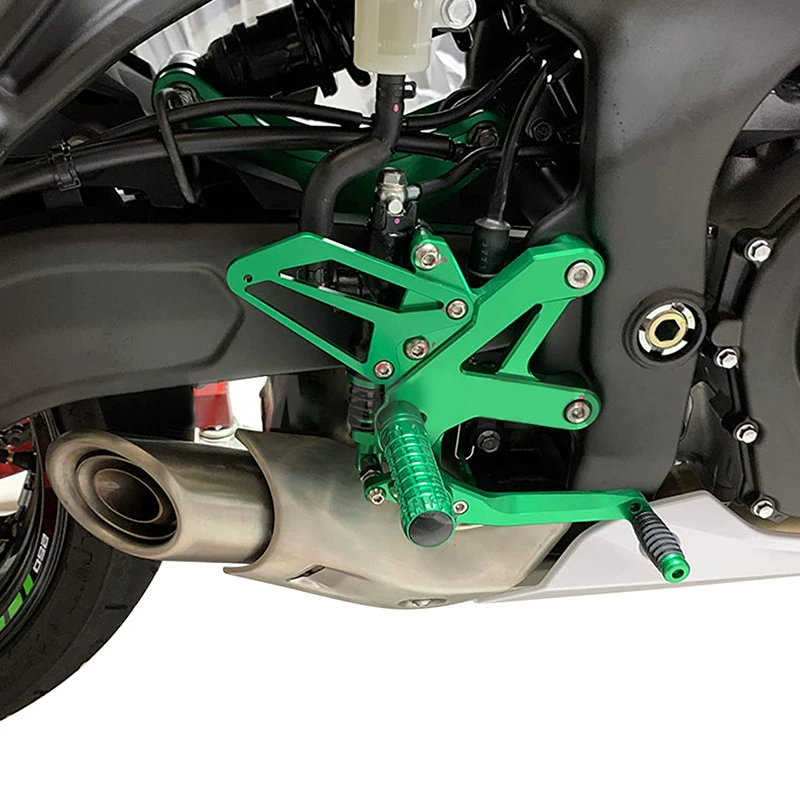 Подходит для Kawasaki ZX25R ZX4R ZX4RR модифицированного мотоцикла Регулируемая педаль подъема назад в сборе