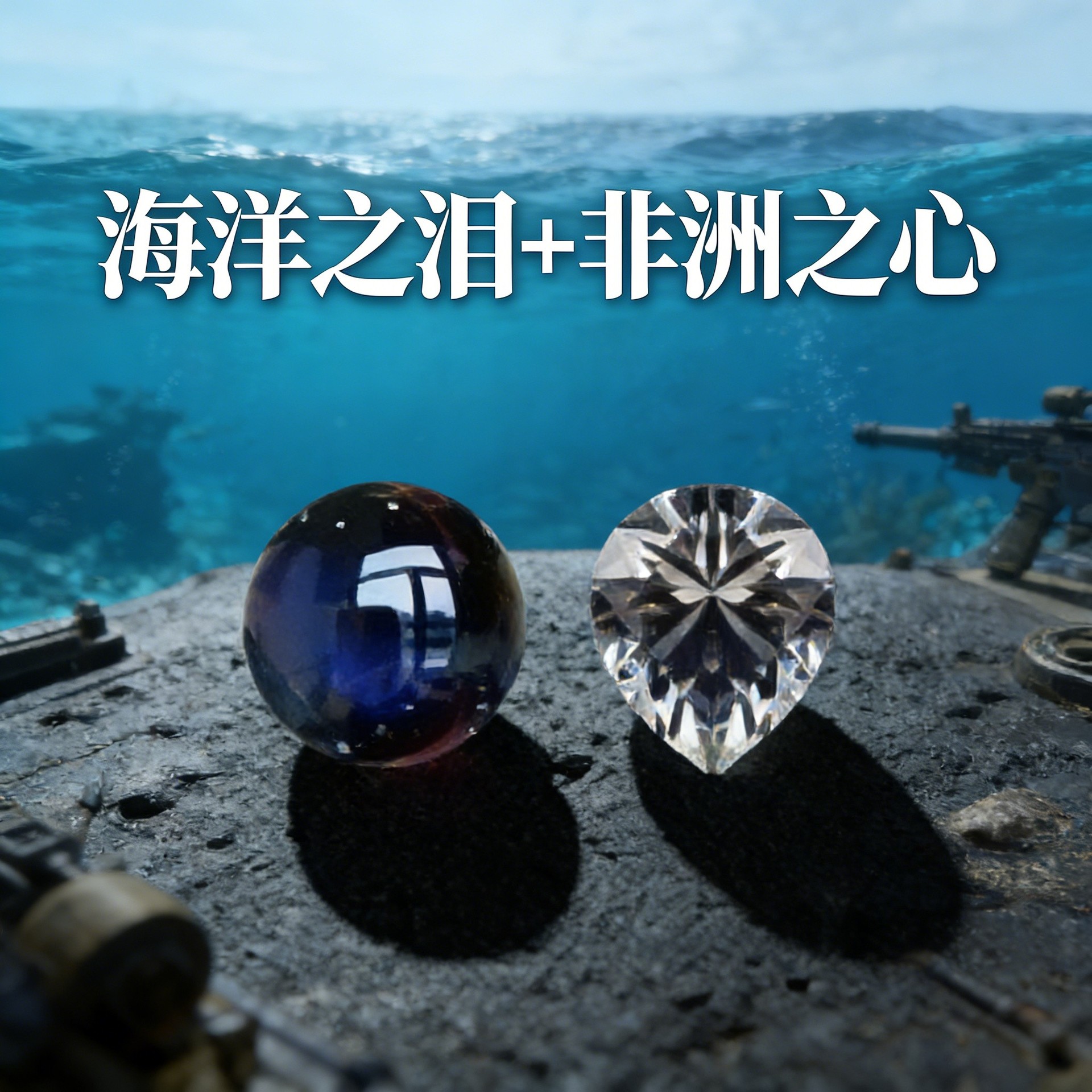 Delta Game Merchandise: Tears of the Ocean, Heart of Africa Crystal Ball Collector's Edition Gift Box and Decorative Items