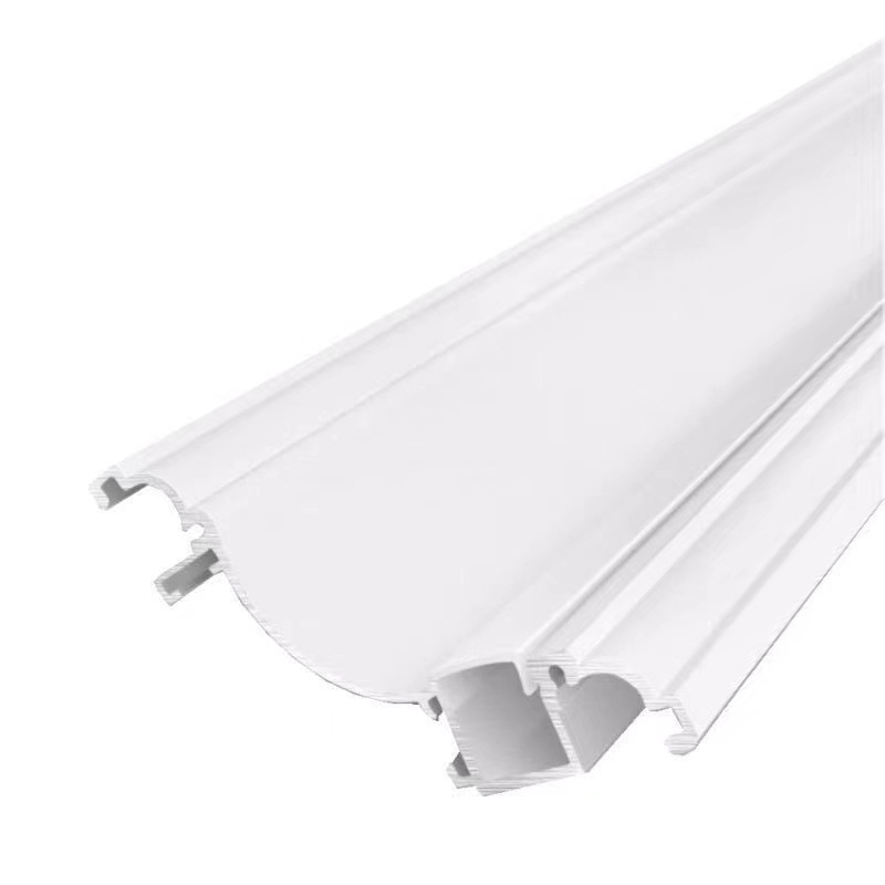 新商品のLED発光は溝入れのない石膏線の一番上の角線のライトバーの壁の隅の家庭用の天井の陰の角線のライトの天井を掛けます。|undefined