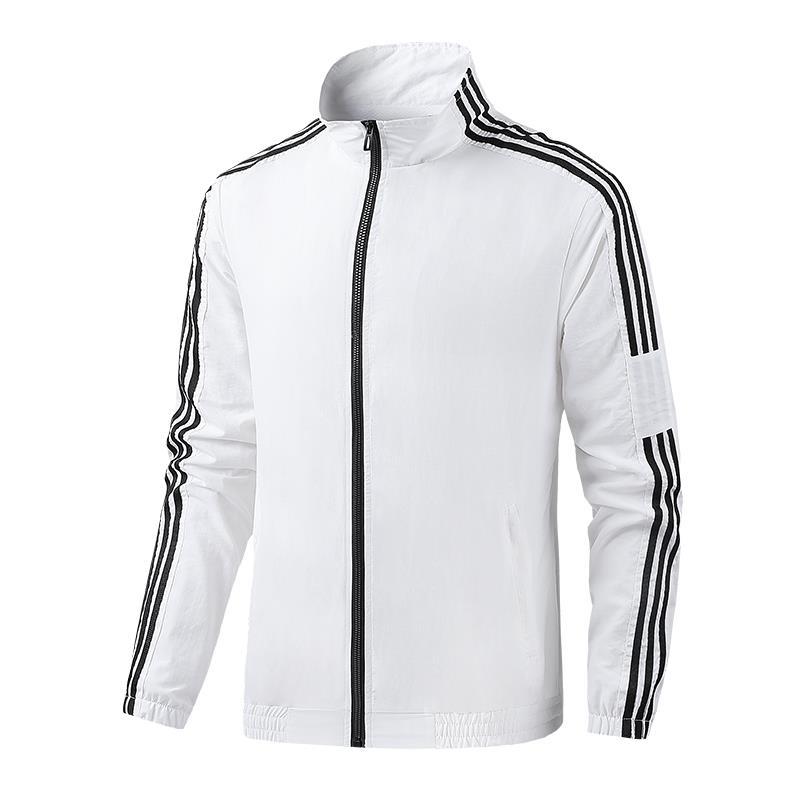 크로스 보더 제조 업체 3 바 스포츠 코트 남성 자켓 윈드 브레이커 2023 가을과 겨울 윈드 브레이커 재킷 머리카락을 실행