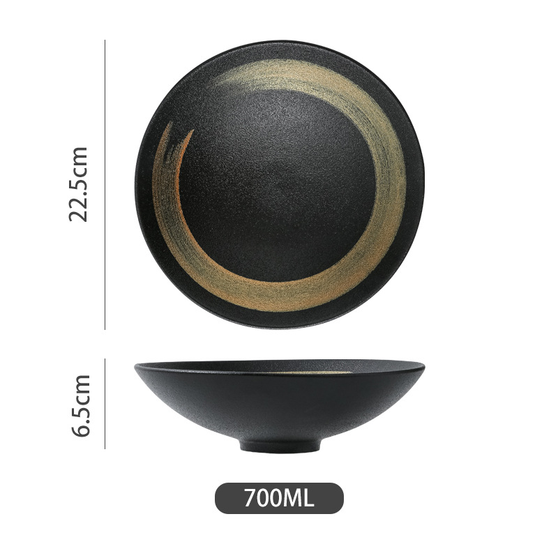 Cuenco grande con cuerno de pies pequeños (día extremo) B