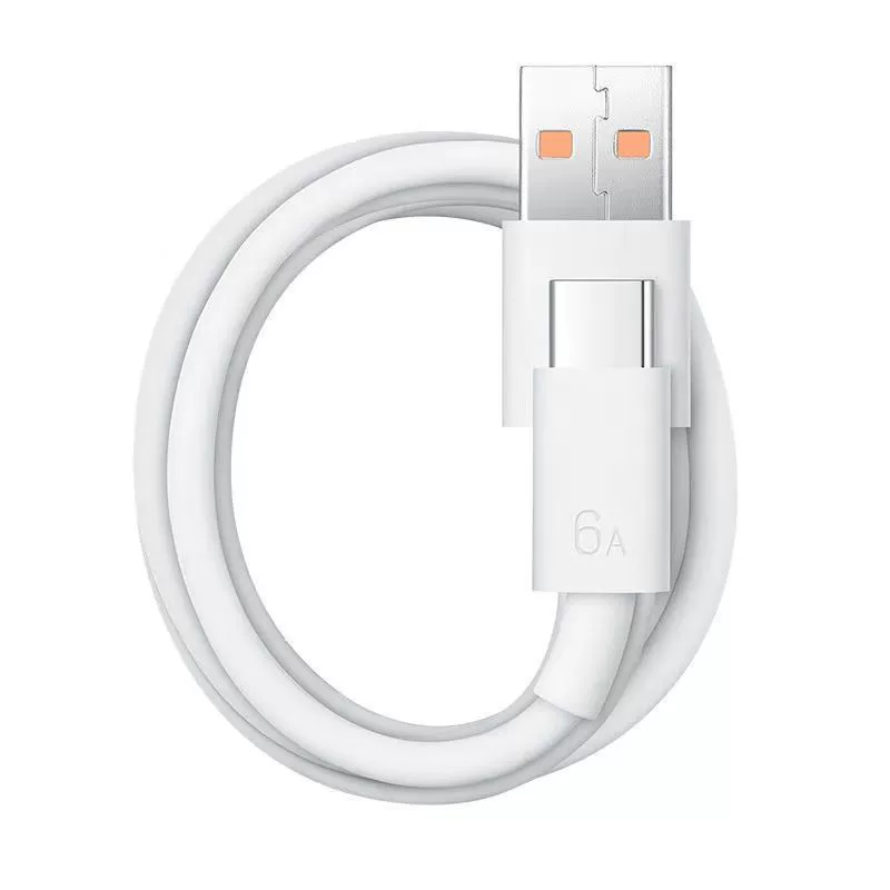 Подходит для Huawei, супербыстрая зарядка 6A Type-C дата-кабель для Mate70/30/50/60, Honor, 88W быстрая зарядка