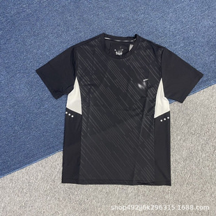 Factory Direct Approval 2025 New Summer Sports Quick-Drying Fitness Running Short-Sleeved Loose Daily Badminton T-Shirt