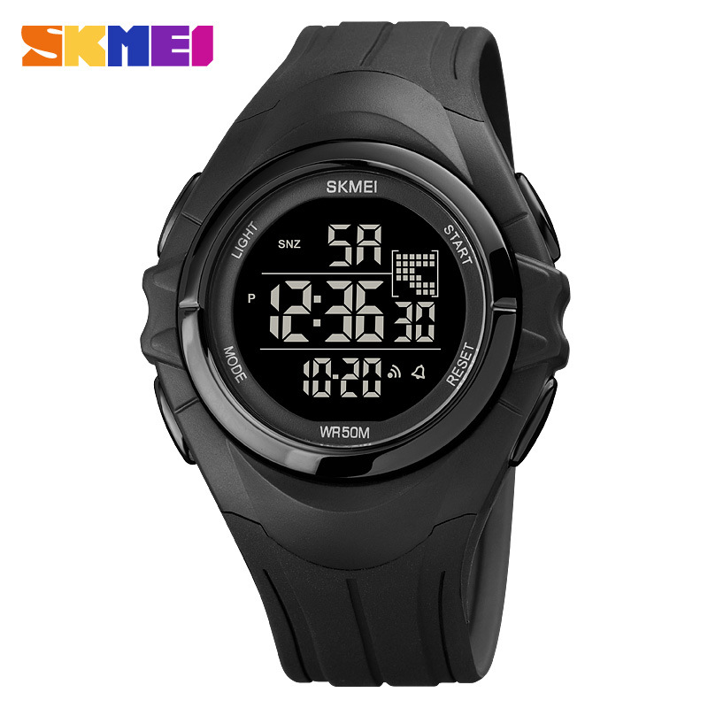 Fashionable sports travel waterproof digital watch for students