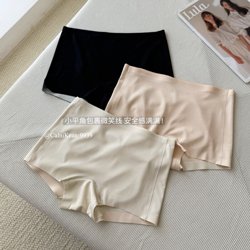 Ck&Oi9939 # High-Strength Elastic Spicy Girl Style Safety Shorts, One-Piece Three-Layer Tummy Control Anti-Exposure Underwear for Women.