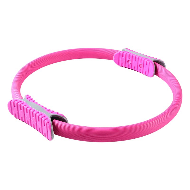 Rueda de yoga ergonómica – aro de pilates para estiramiento de espalda, anillo de fuerza auxiliar para ejercicios