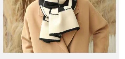 Unisex Men's scarf neck casual thickened wool scarf_voghion.com