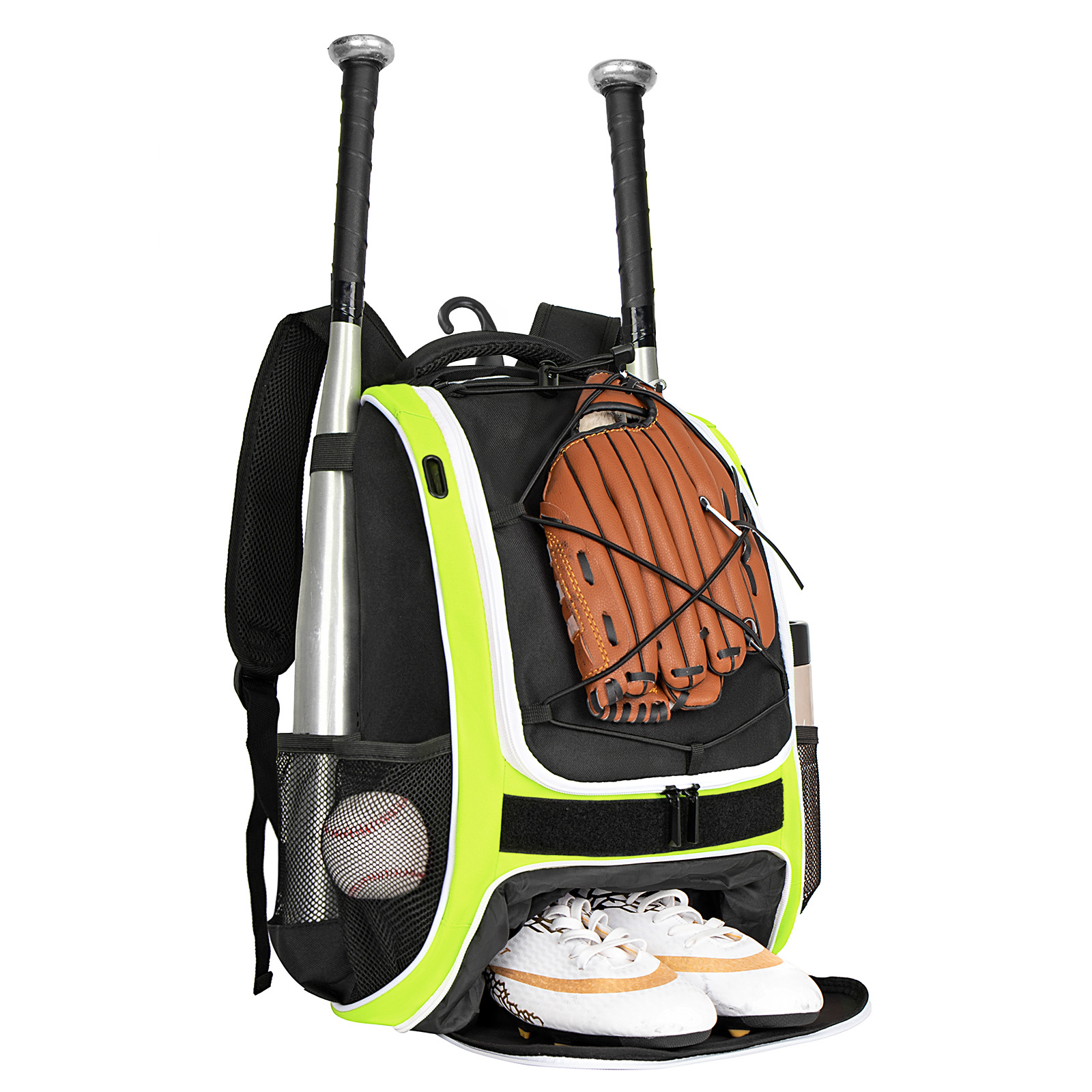 Mochila de béisbol y sóftbol transfronteriza en stock bolso profesional para niños y adultos entrenamiento y competencia