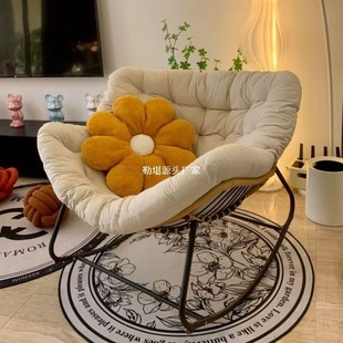 Bird's Nest Rocking Chair Cradle Light Luxury Rocking Chair Nordic Living Room Balcony Internet Celebrity Rattan Chair Rocking Chair Adult Rocking Chair