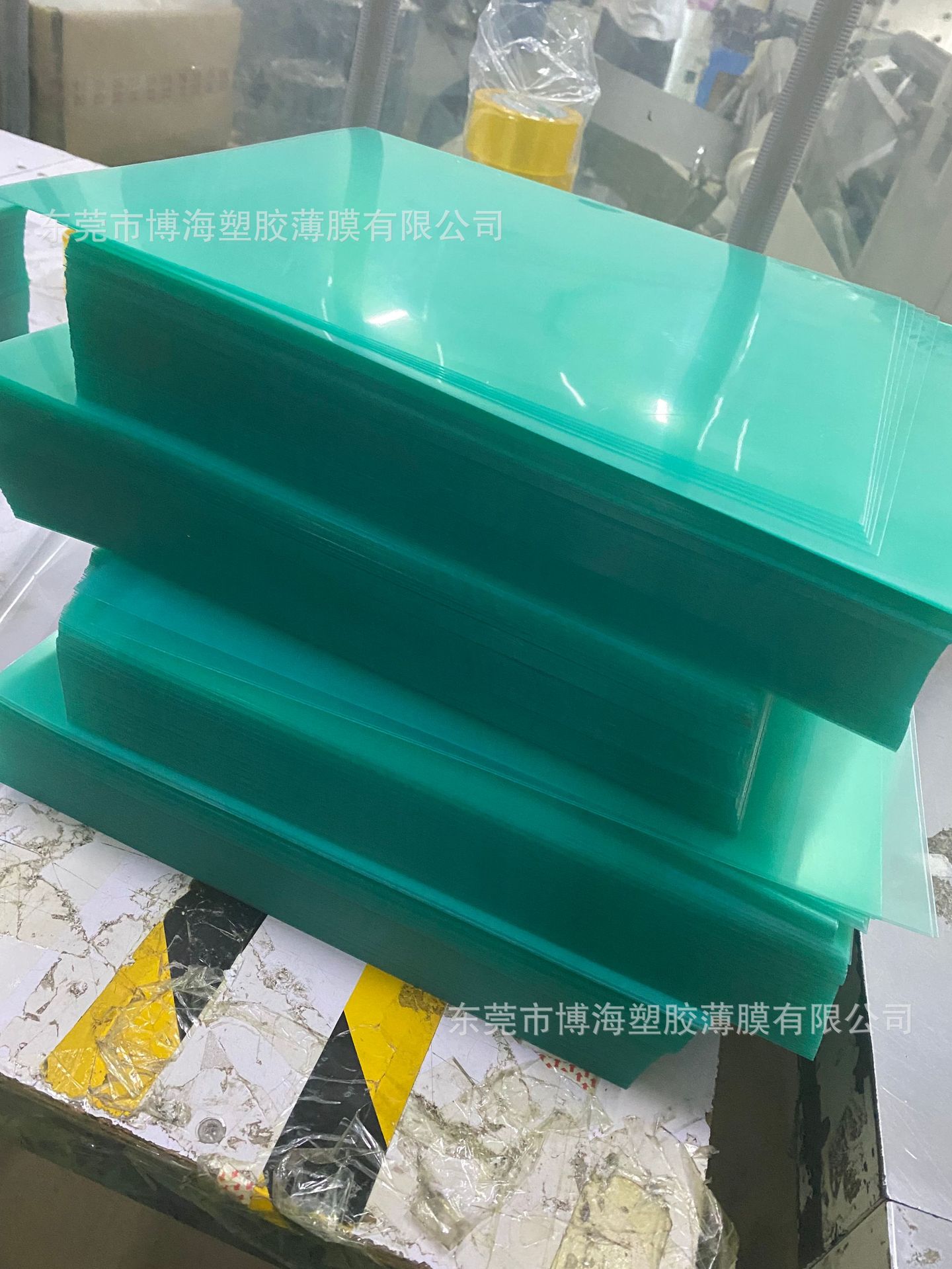 现货供应0.25mm双面亮光高透明pc薄膜  可分卷切片